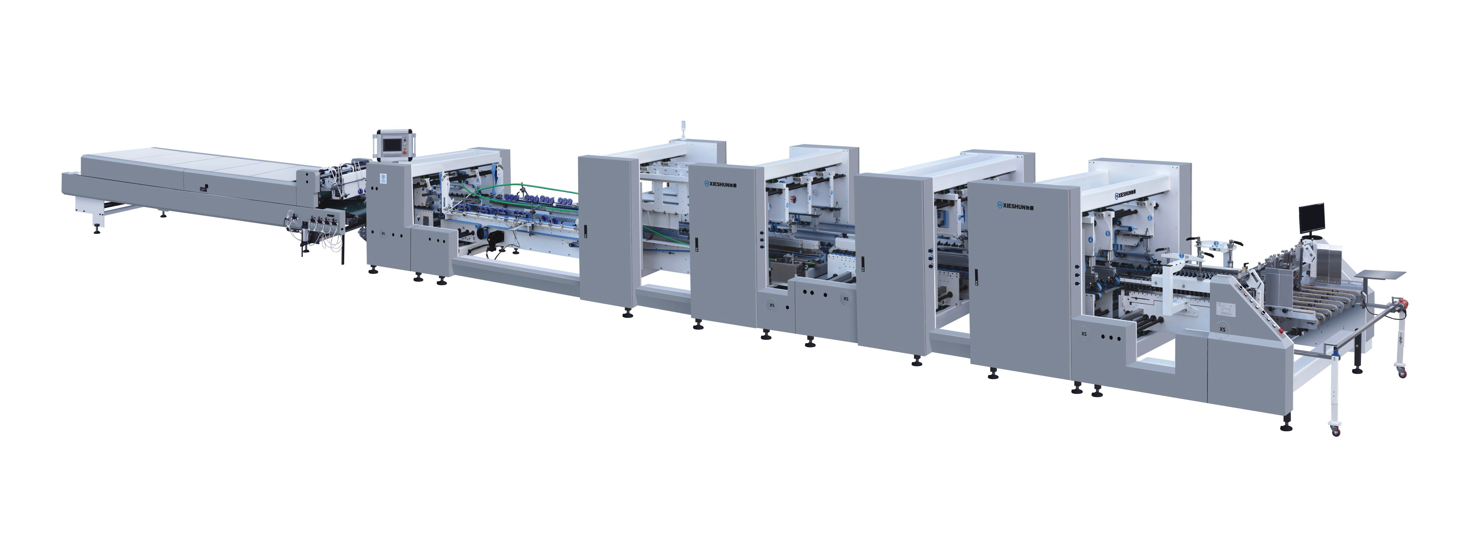 XS-M1650 1850 2000 Catálogo de Máquina de Gluer de Pasta de High Duty