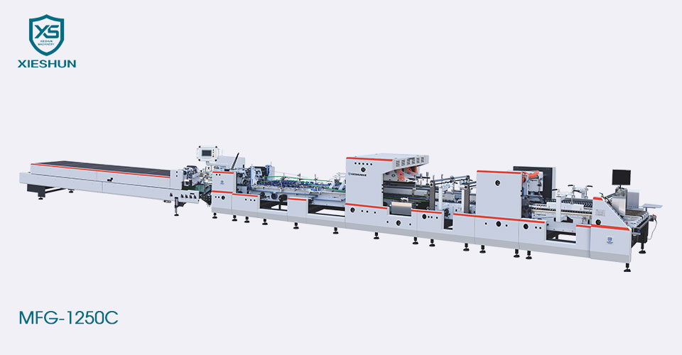 Máquina automática de colagem de caixas de 4 e 6 cantos para serviços pesados